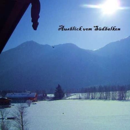 Ausblick vom Balkon, © im-web.de/ Regionalentwicklung Oberland Kommunalunternehmen