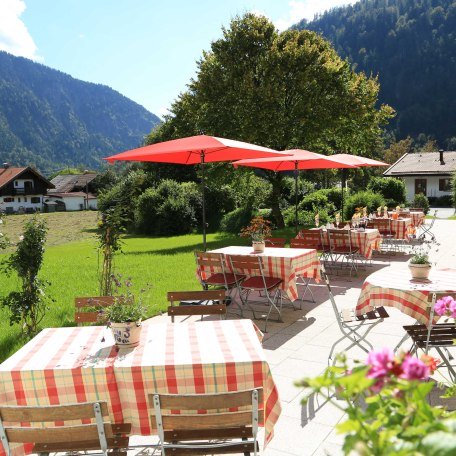 Terrasse, © im-web.de/ Tourist-Information Bayrischzell