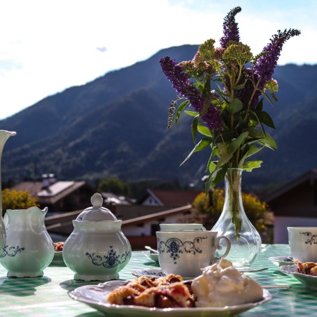 Ferienwohnungen Buchbergerhof in Rottach-Egern - Ausblick zum Wallberg, © Sara März