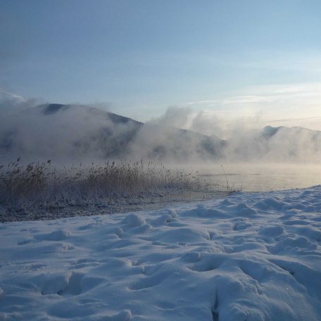 Seepromenade im Winter, © im-web.de/ Tourist-Information Bad Wiessee