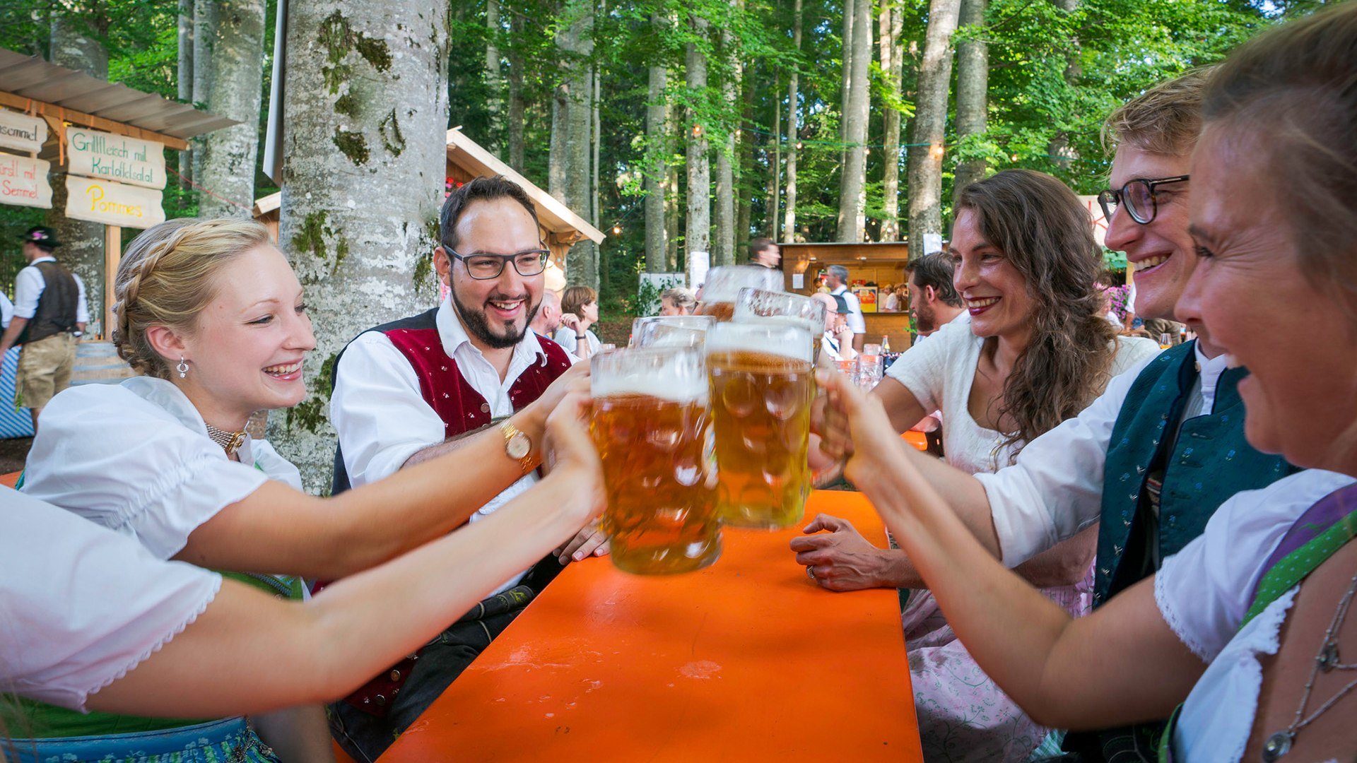 Waldfest Schaftlach, © Dietmar Denger