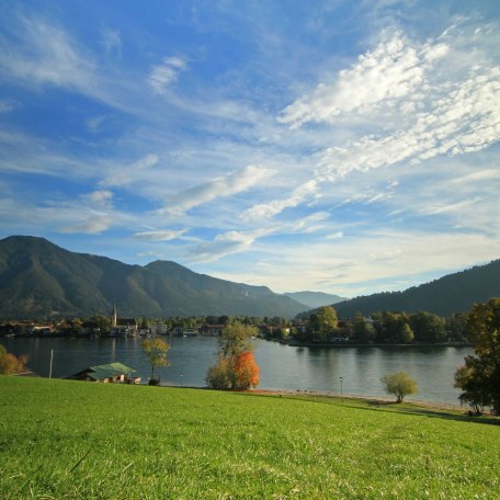 Unser Tegernsee im Herbst, © Ferienwohnungen Kimpfbeck