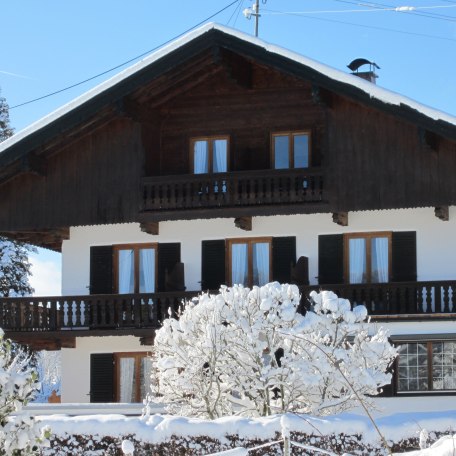 Haus Gartenheim im Winter, © Gästehaus Gartenheim am Tegernsee