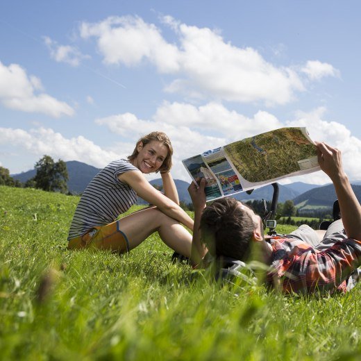 Entspannen und Radeln - ein perfektes Urlaubsduo in der Alpenregion, © Hansi Heckmair