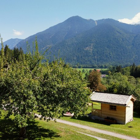 Blick zum Wallberg, © Ferienwohnungen Kimpfbeck