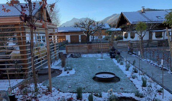 Garten im Winter, © im-web.de/ Gäste-Information Schliersee in der vitalwelt schliersee