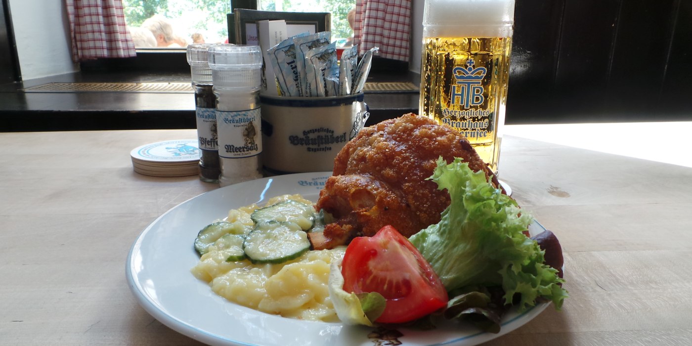 Schweinshaxe Bräustüberl Tegernsee, © Bräustüberl Tegernsee